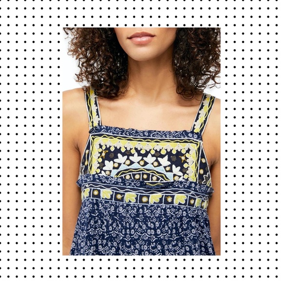 NWT Free People - Boarderline Tank Dress M - Picture 5 of 9